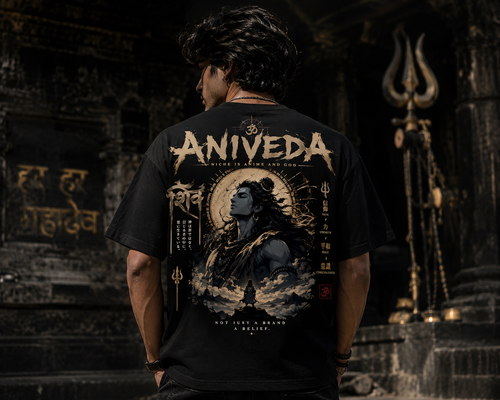 ANIVEDA – Shiva Back Print Tee