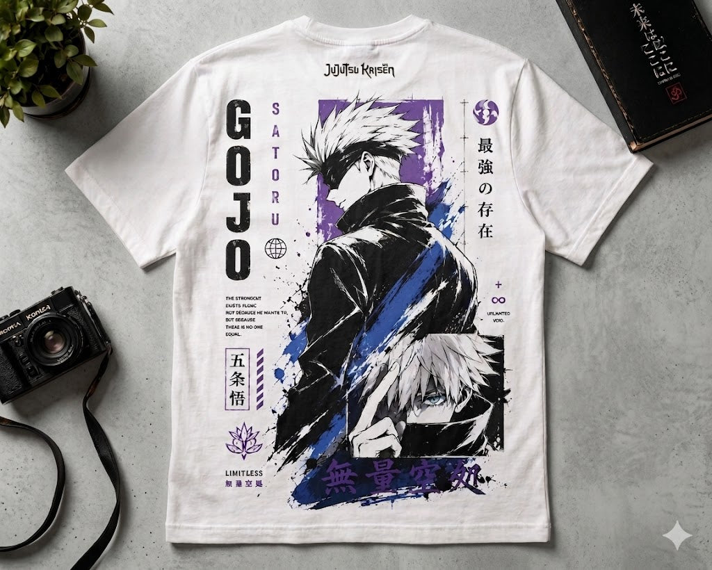 GOJO SATORU — LIMITLESS EDITION | Unisex Premium Anime T-Shirt