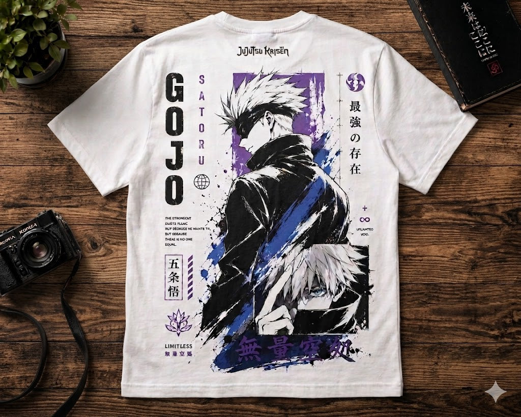 GOJO SATORU — LIMITLESS EDITION | Unisex Premium Anime T-Shirt